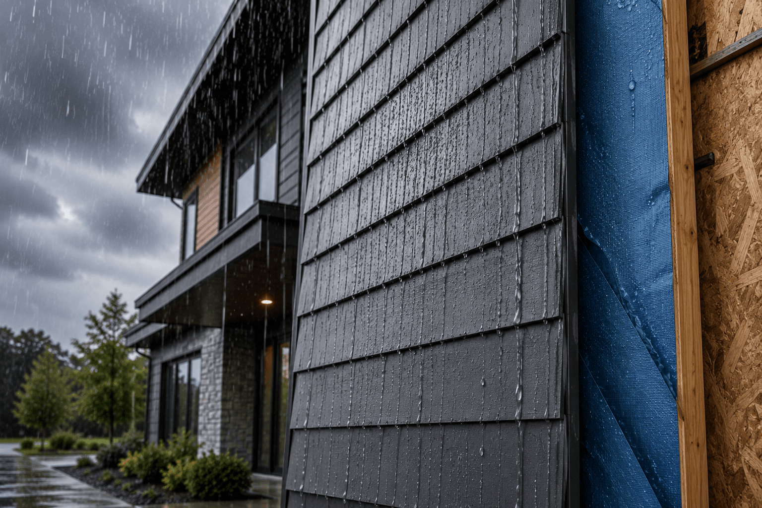 How Capillary Action Affects the Building Envelope — and How Drainable Housewrap or Rainscreen Systems Help