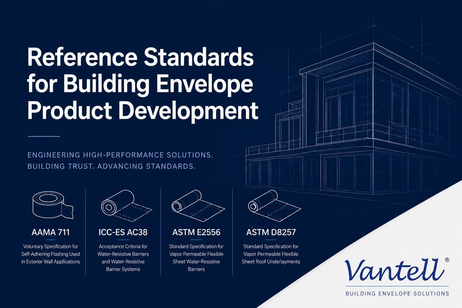 Reference Standards Behind Vantell Building Envelope Product Development
