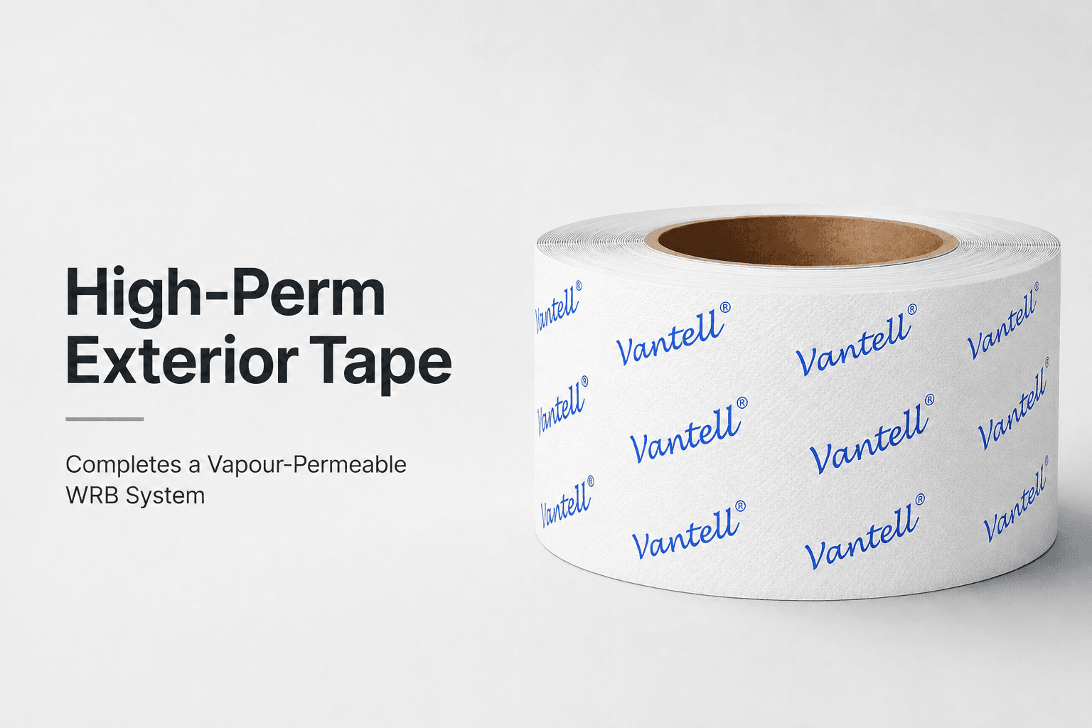 How High-Perm Exterior Tape Completes a Vapour-Permeable WRB System