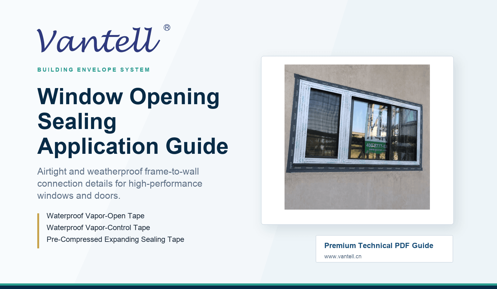 Window Opening Sealing Application Guide