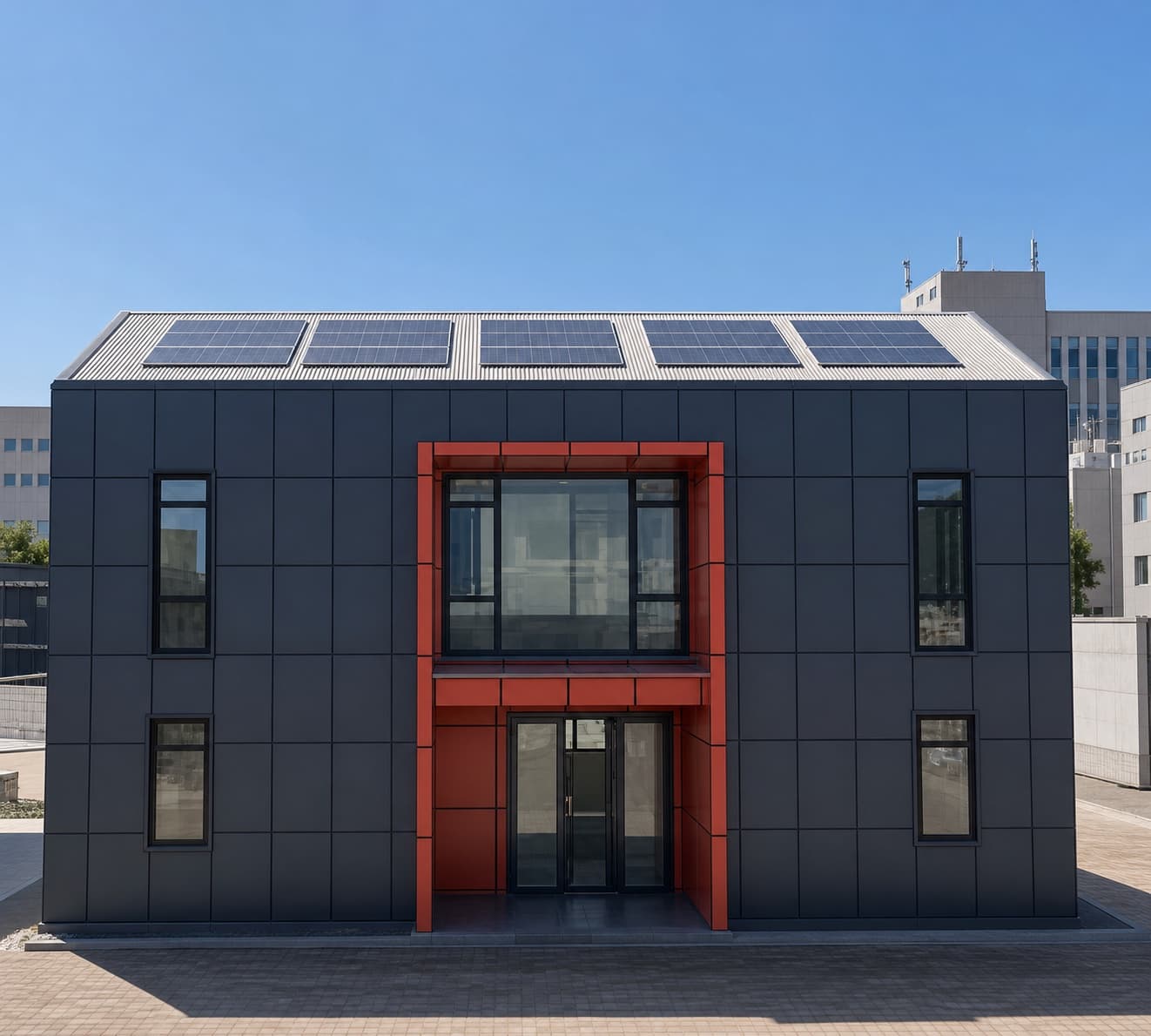 Qujing Off-Grid Net-Zero Energy Office image 1