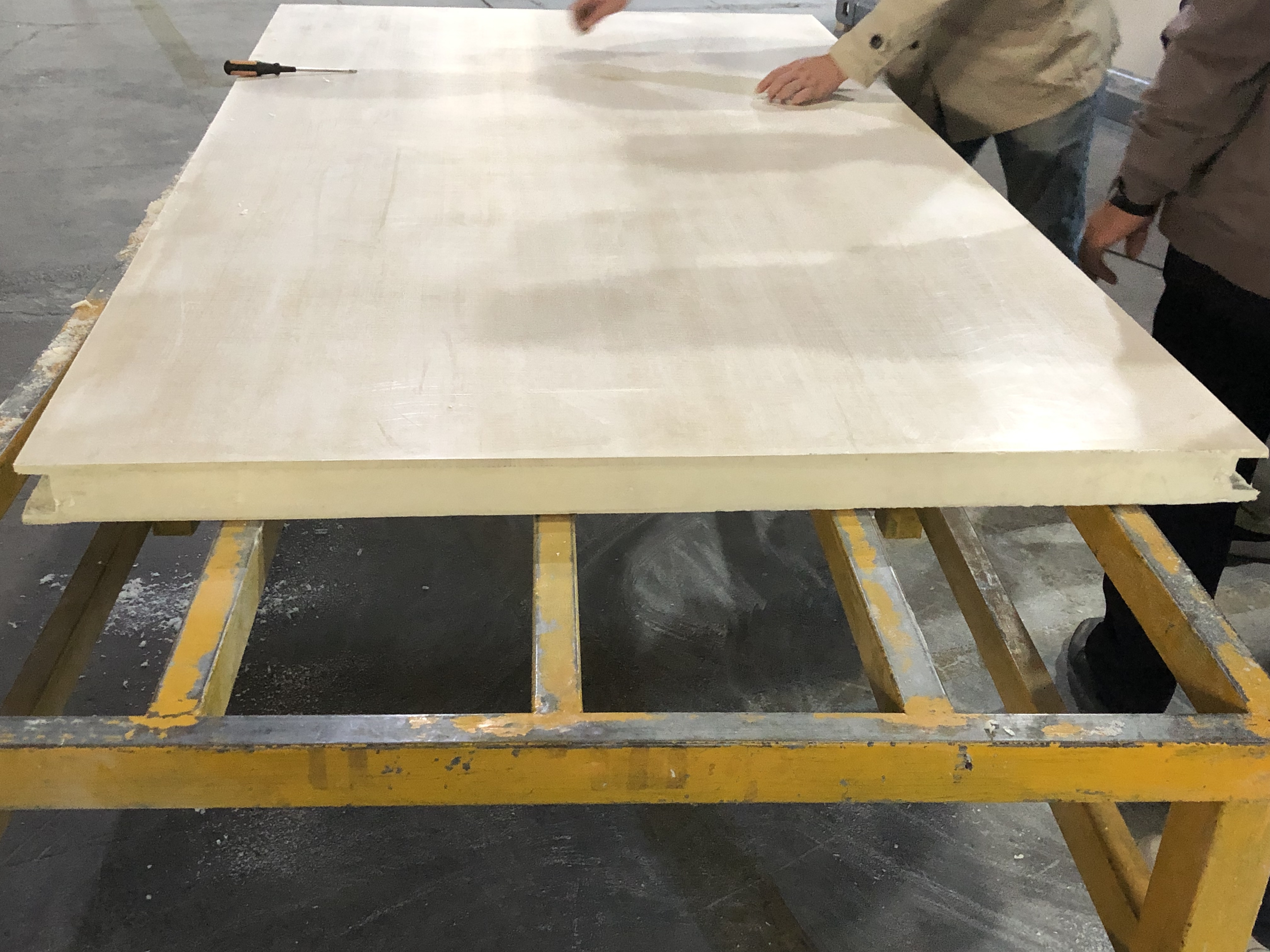 Insulated composite panel used in the Vantell modular building envelope project