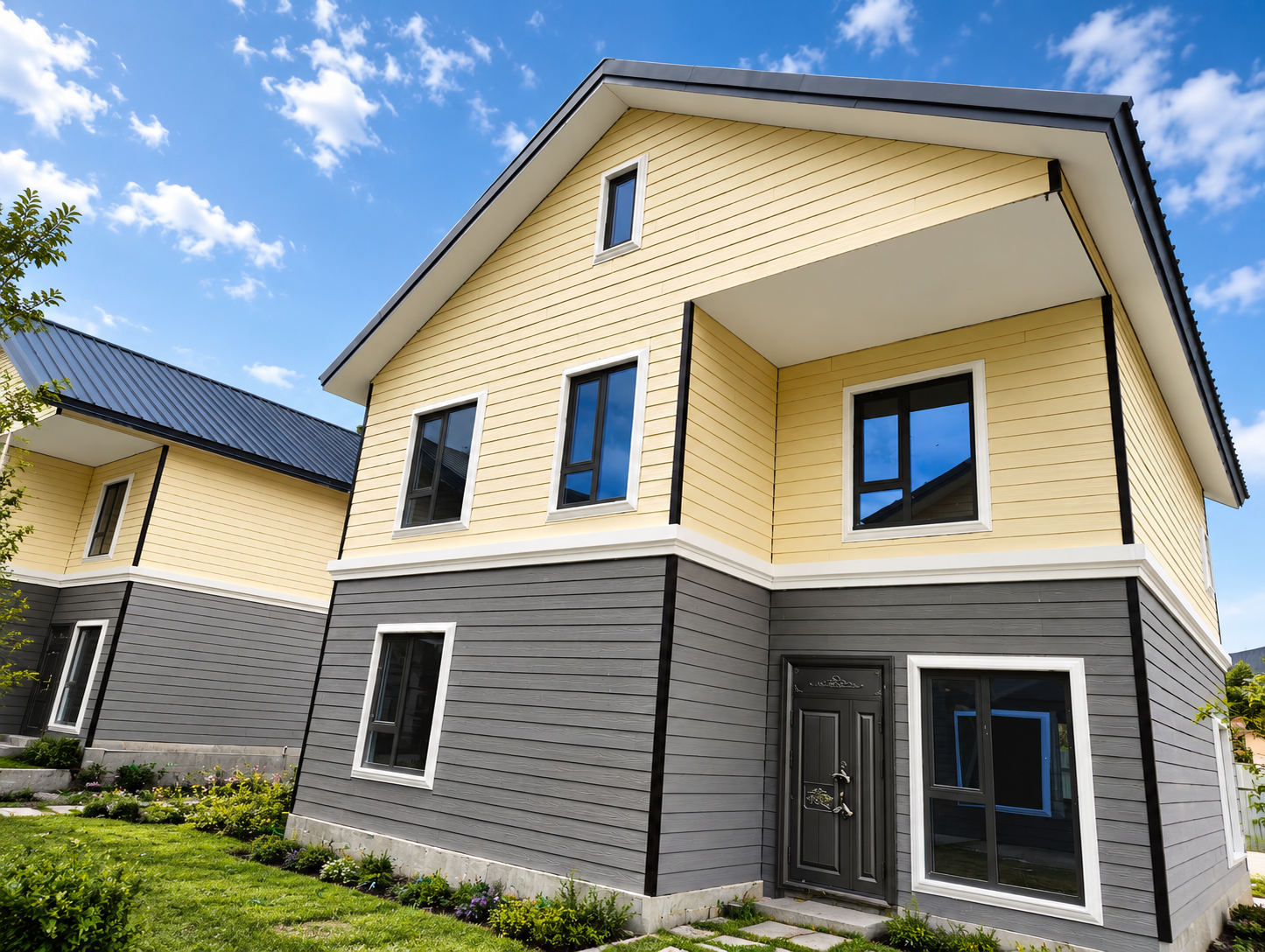 Completed Weichang building envelope project using an integrated WRB system
